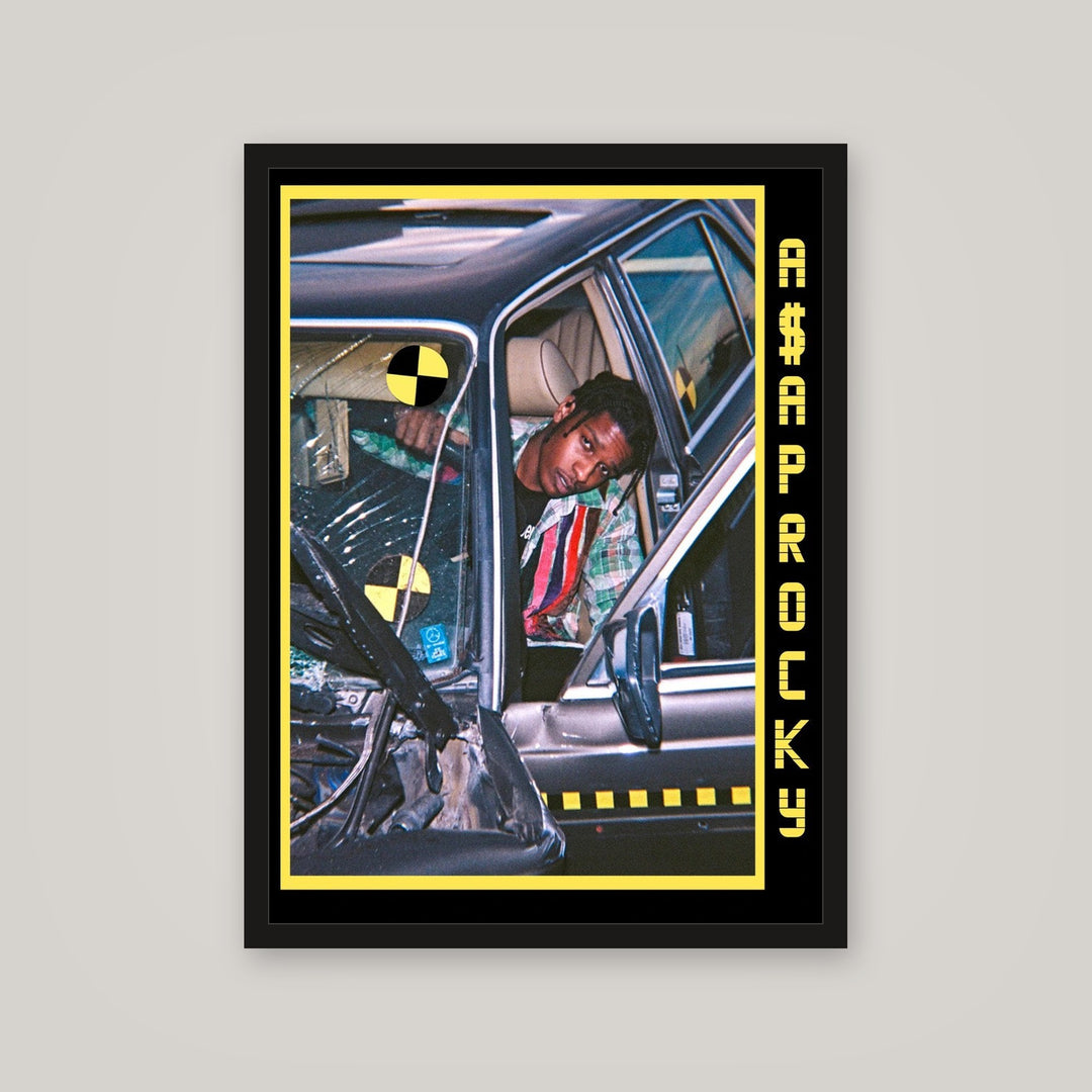 [auto-mockup] ROCKY BLACK YELLOW POSTER - 18 x 24in.