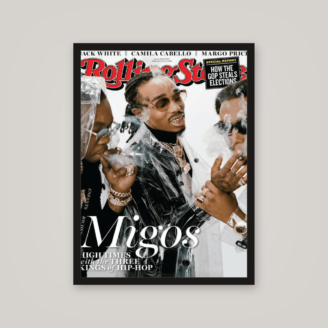 [auto-mockup] ROLLING STONES FT. MIGOS POSTER - 18 x 24in.