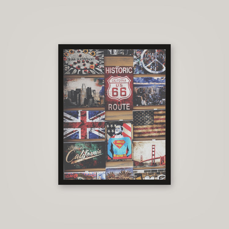 [auto-mockup] ROUTE 66 POSTER - 16 x 20in.