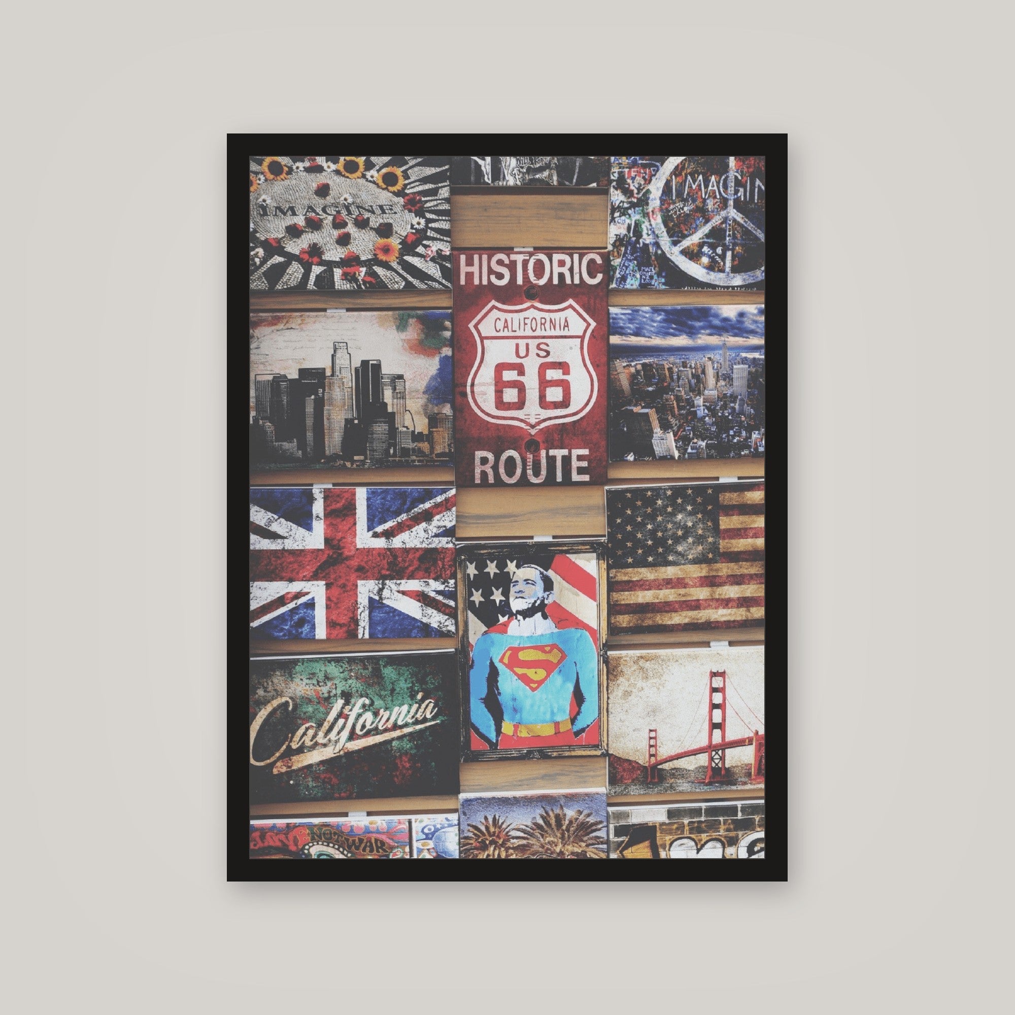 [auto-mockup] ROUTE 66 POSTER - 18 x 24in.
