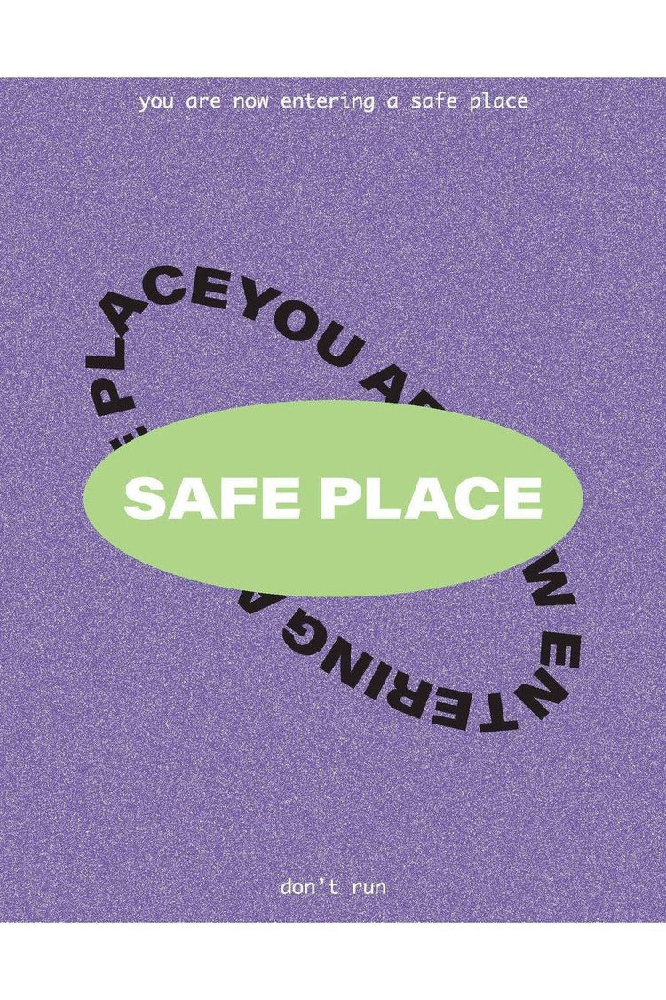 SAFE PLACE POSTER - PosterFi