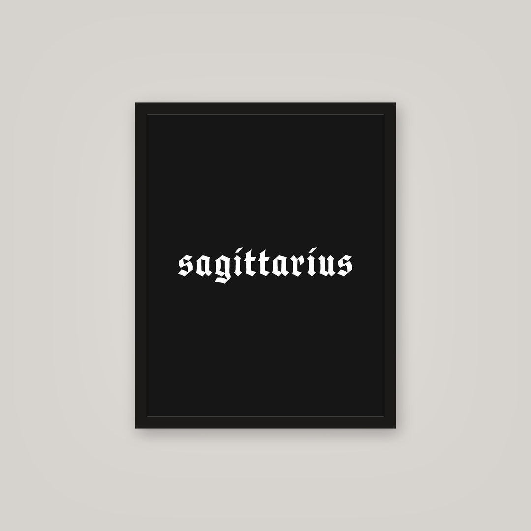 [auto-mockup] SAGITTARIUS POSTER IN MULTIPLE COLORS - 16x 20in.