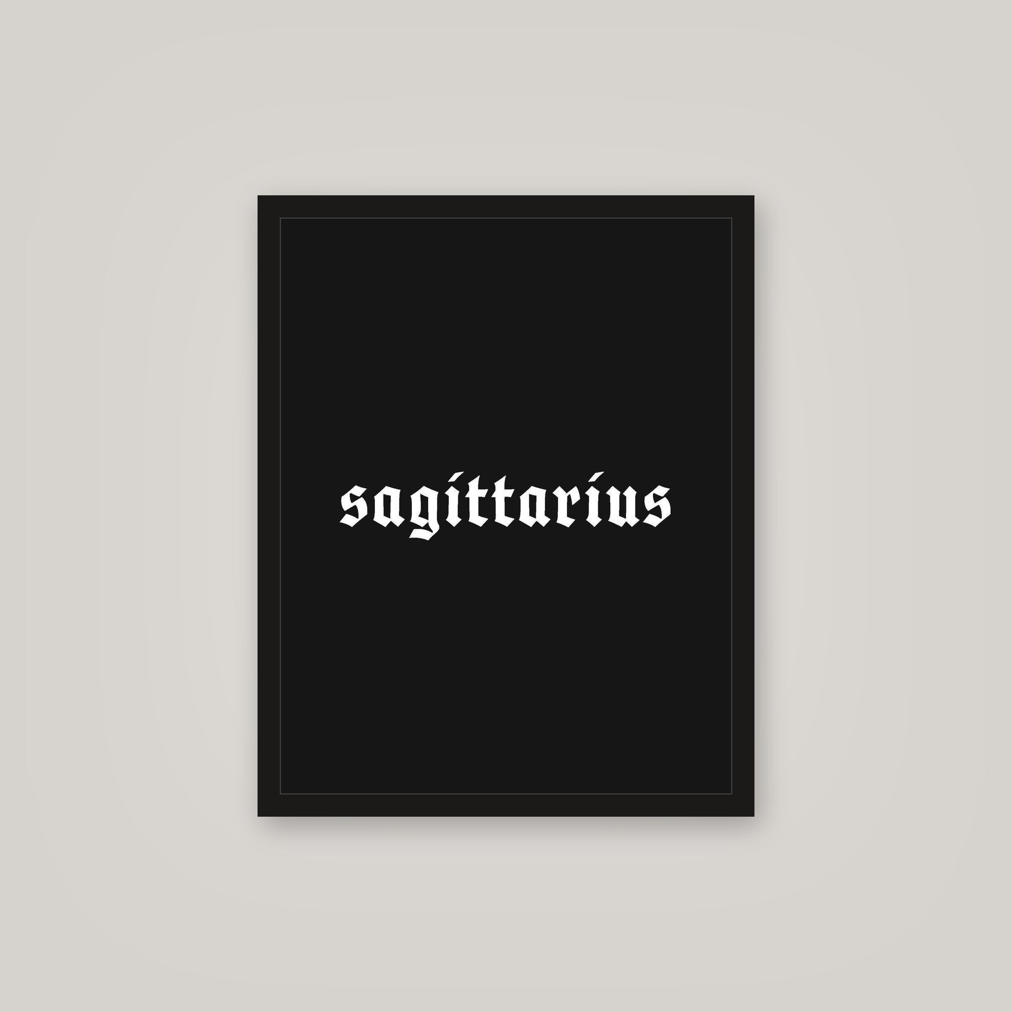[auto-mockup] SAGITTARIUS POSTER IN MULTIPLE COLORS - 16x 20in.