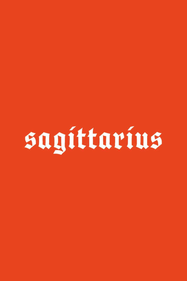 SAGITTARIUS POSTER IN MULTIPLE COLORS - PosterFi