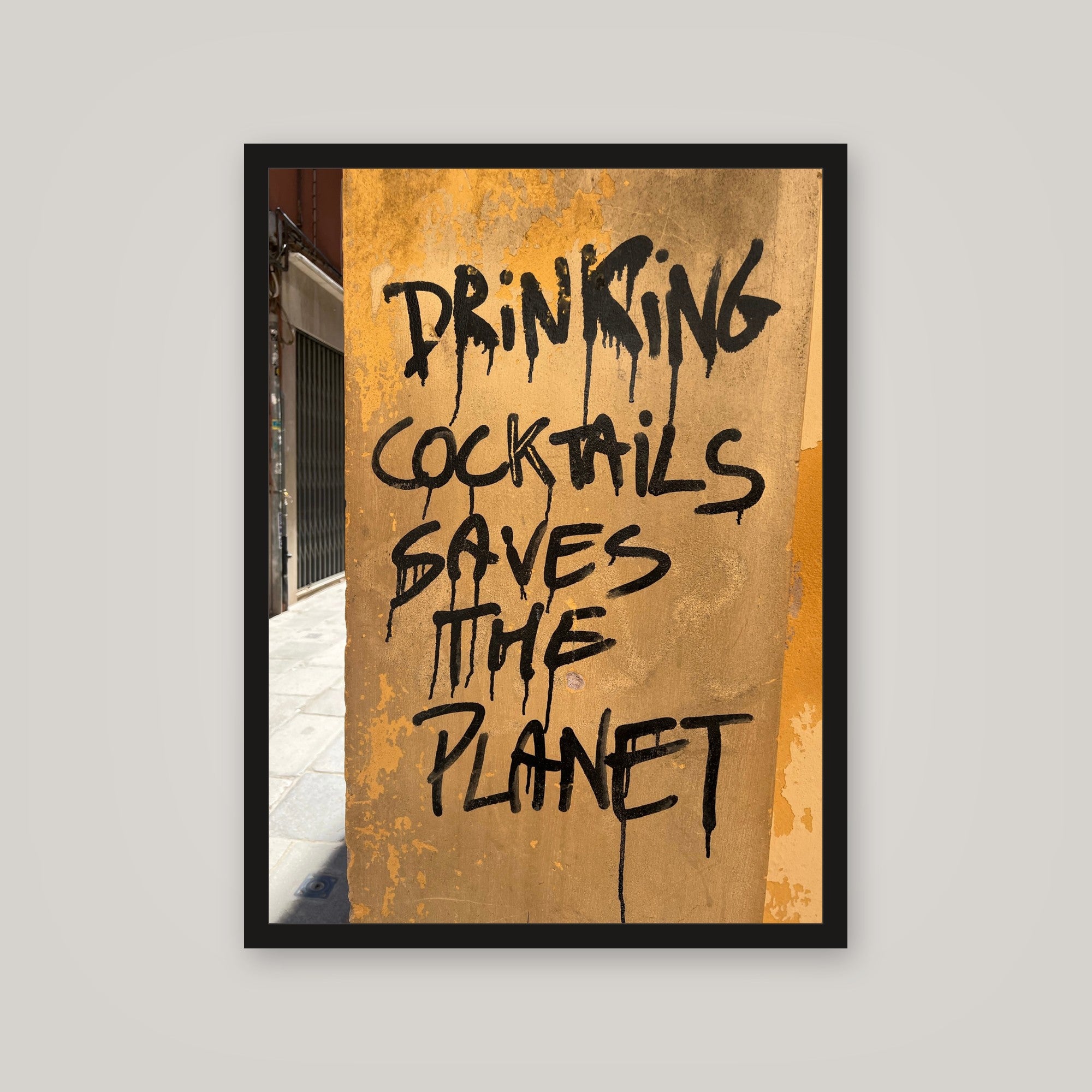 [auto-mockup] SAVE THE PLANET POSTER - 18 x 24in.