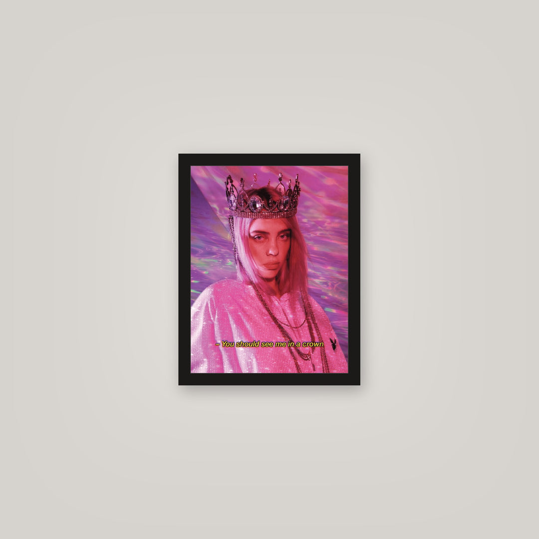 [auto-mockup] SEE ME IN A CROWN POSTER - 11 x 14in.