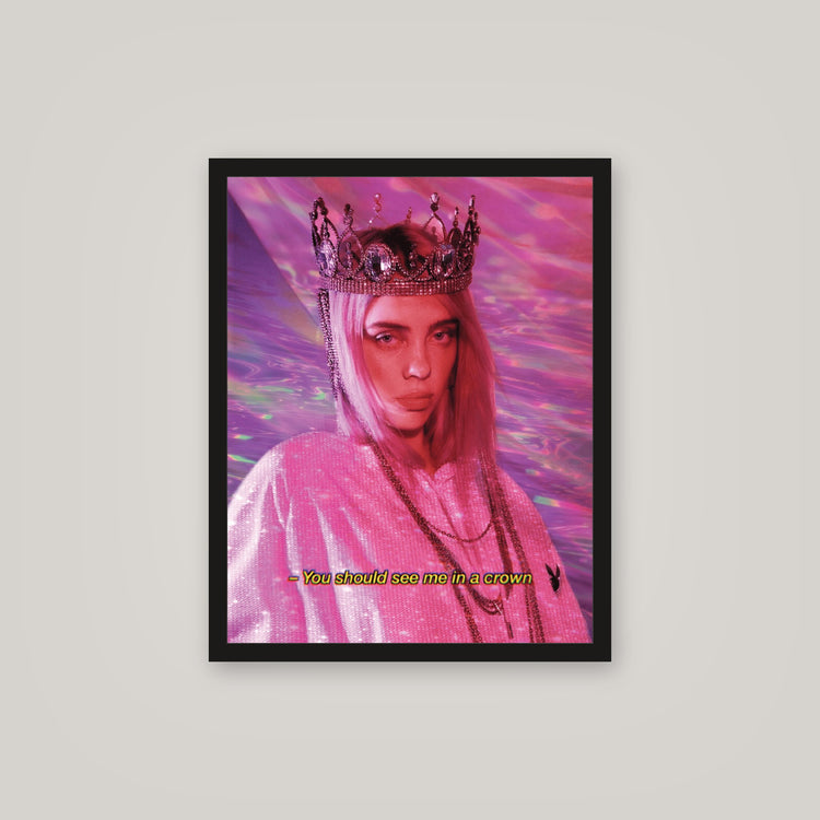 [auto-mockup] SEE ME IN A CROWN POSTER - 16 x 20in.