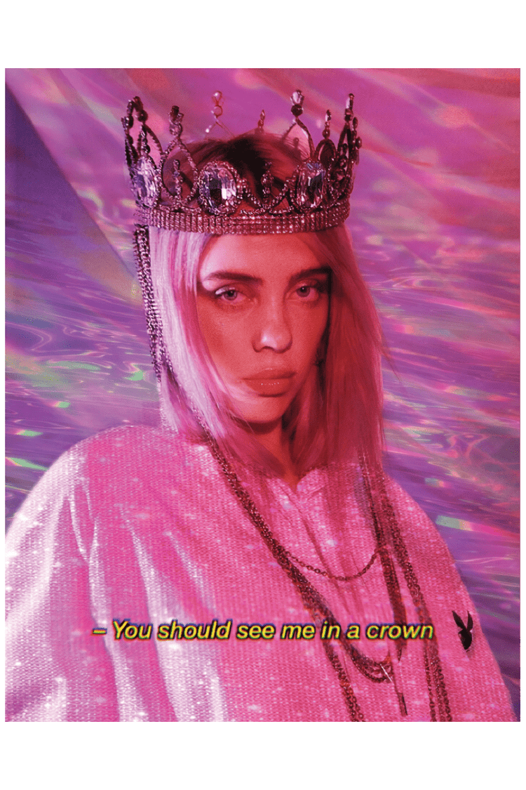 SEE ME IN A CROWN POSTER - PosterFi