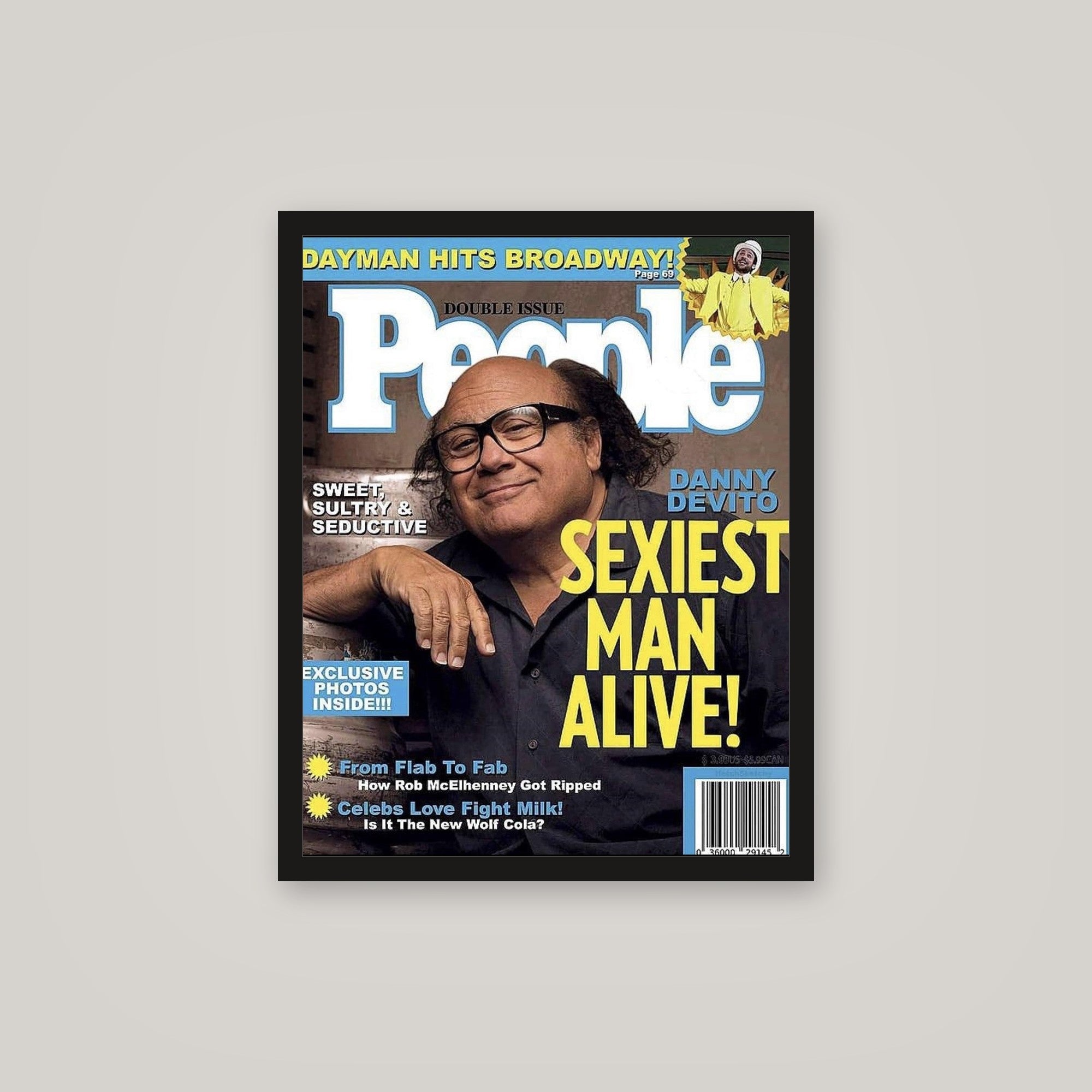 [auto-mockup] SEXIEST MAN ALIVE POSTER - 16 x 20in