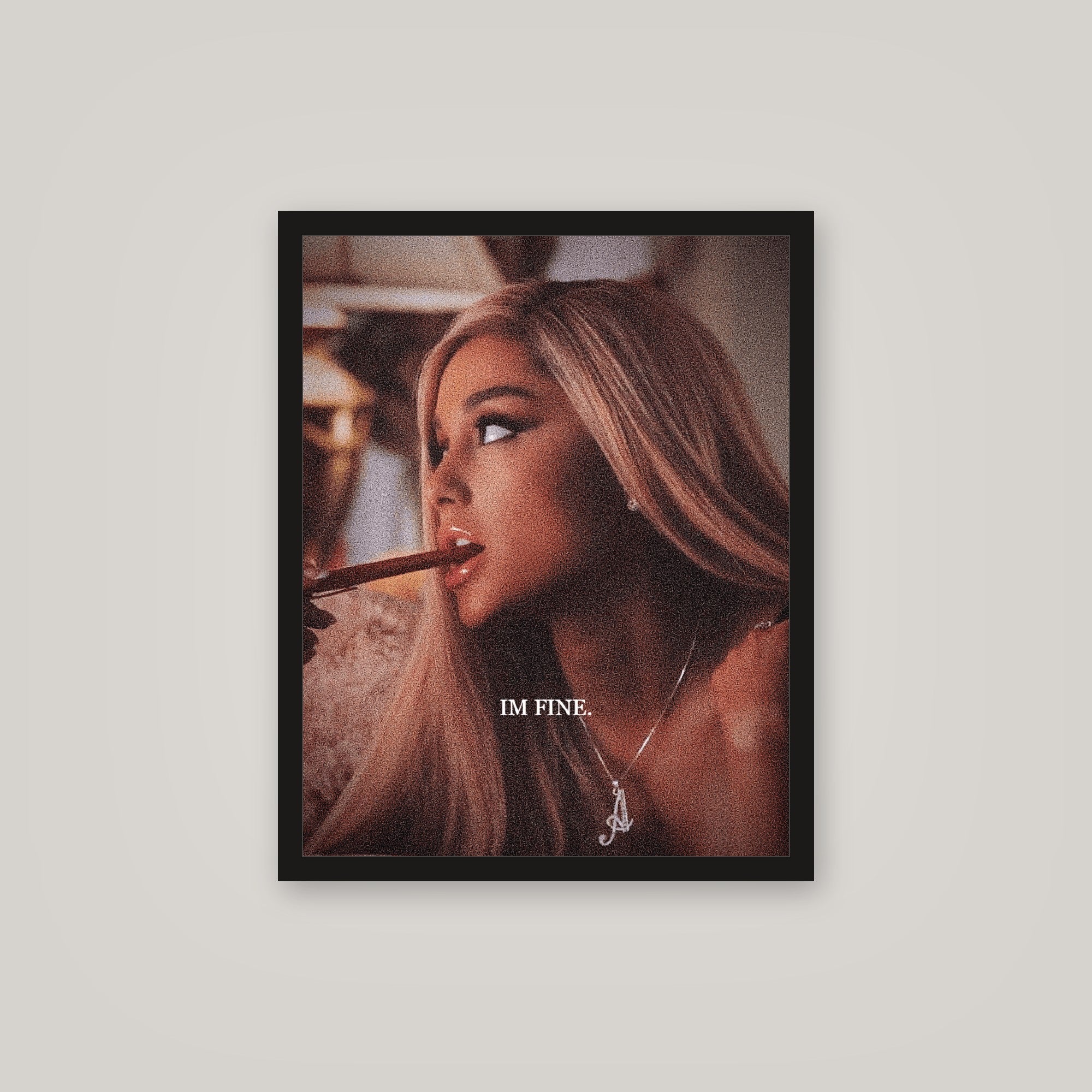 [auto-mockup] SHE'S FINE POSTER - 16 x 20in.