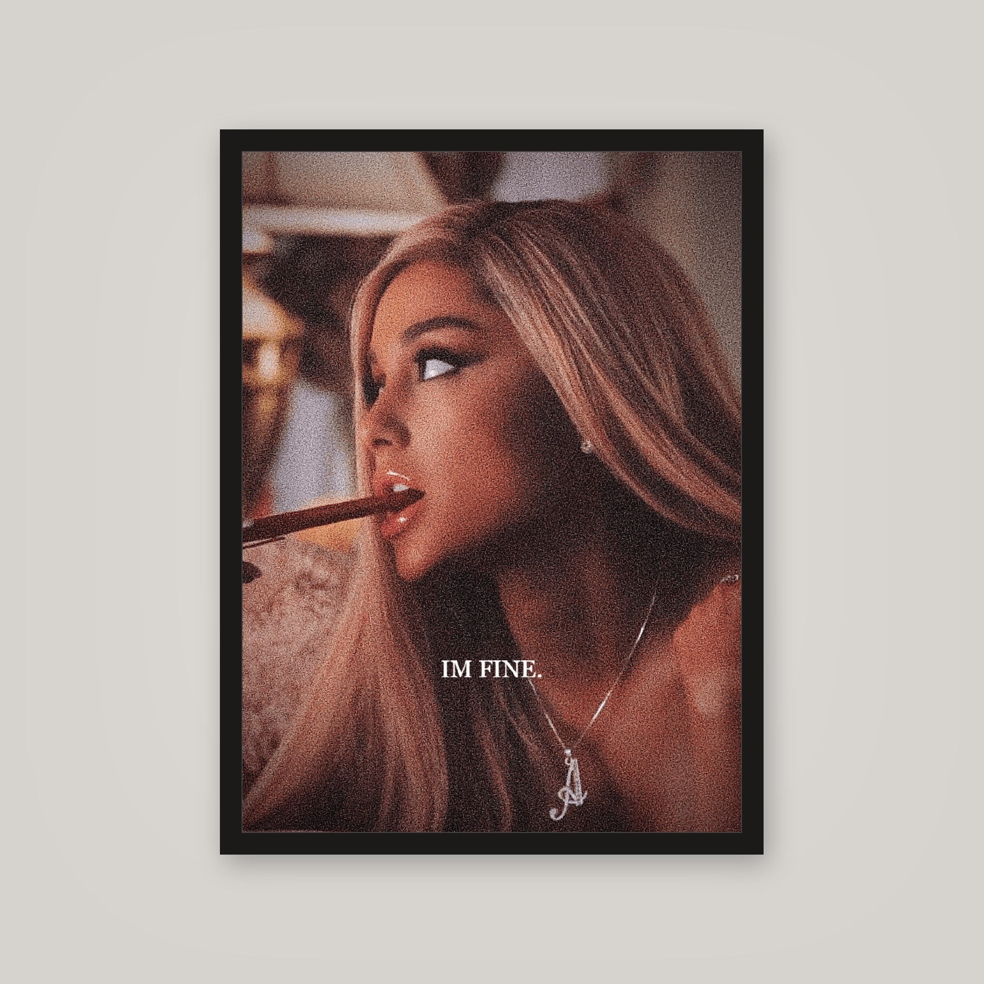 [auto-mockup] SHE'S FINE POSTER - 18 x 24in.