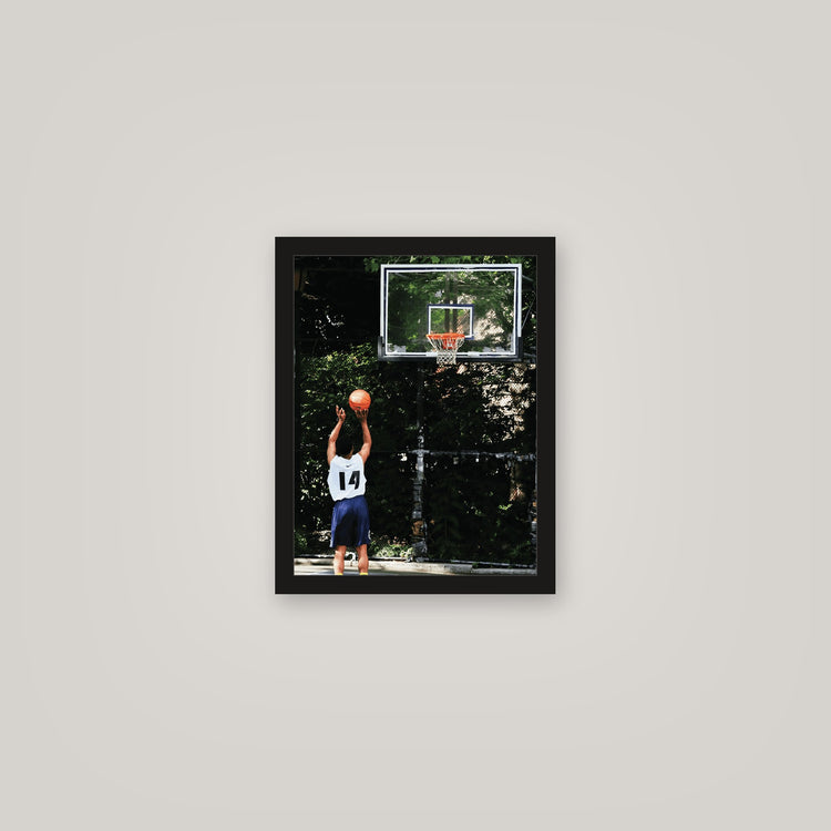 [auto-mockup] SHOOTING HOOPS POSTER - 11 x 14in.