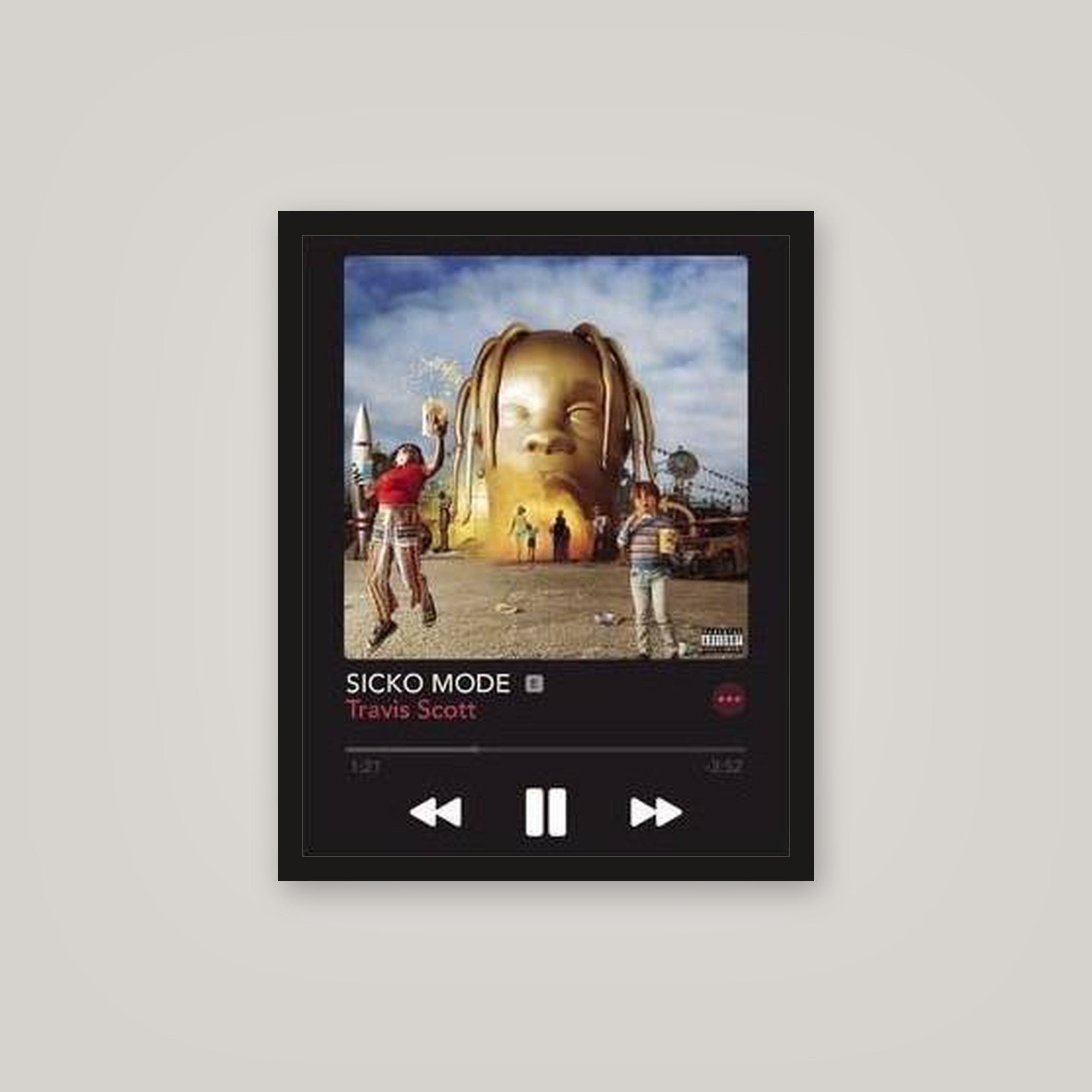 [auto-mockup] SICKO MUSIC POSTER - 16 x 20in.