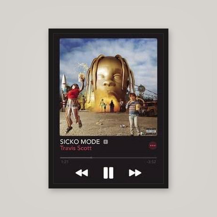 [auto-mockup] SICKO MUSIC POSTER - 18 x 24in.