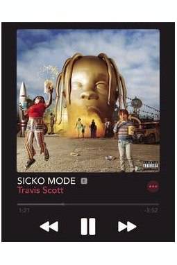 SICKO MUSIC POSTER - PosterFi