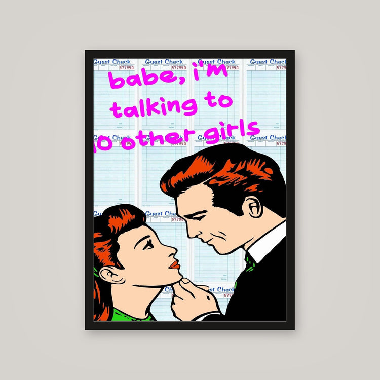 [auto-mockup] SIDE CHICK POSTER - 18 x 24 in