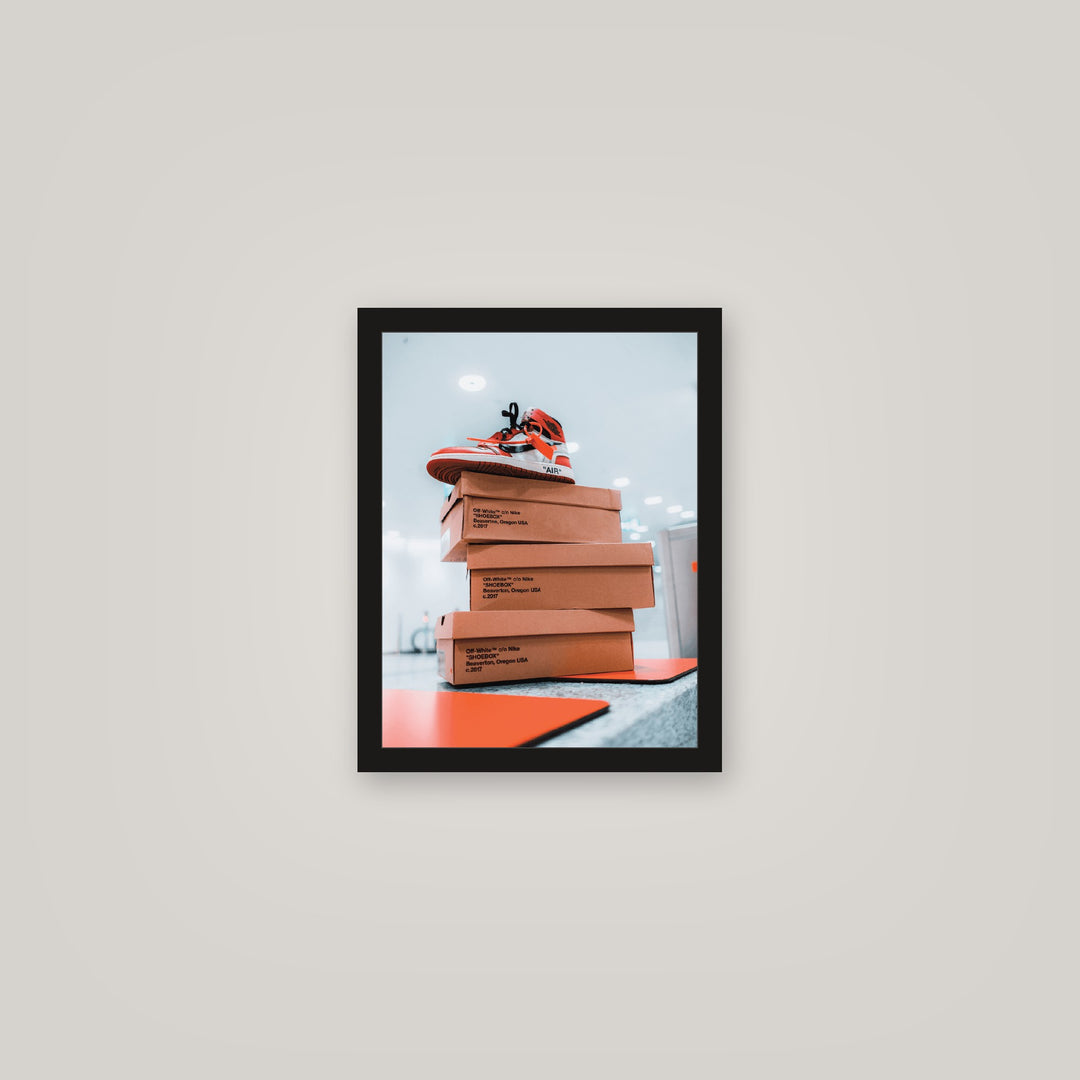 [auto-mockup] SITTING SHOES POSTER - 11 x 14in.