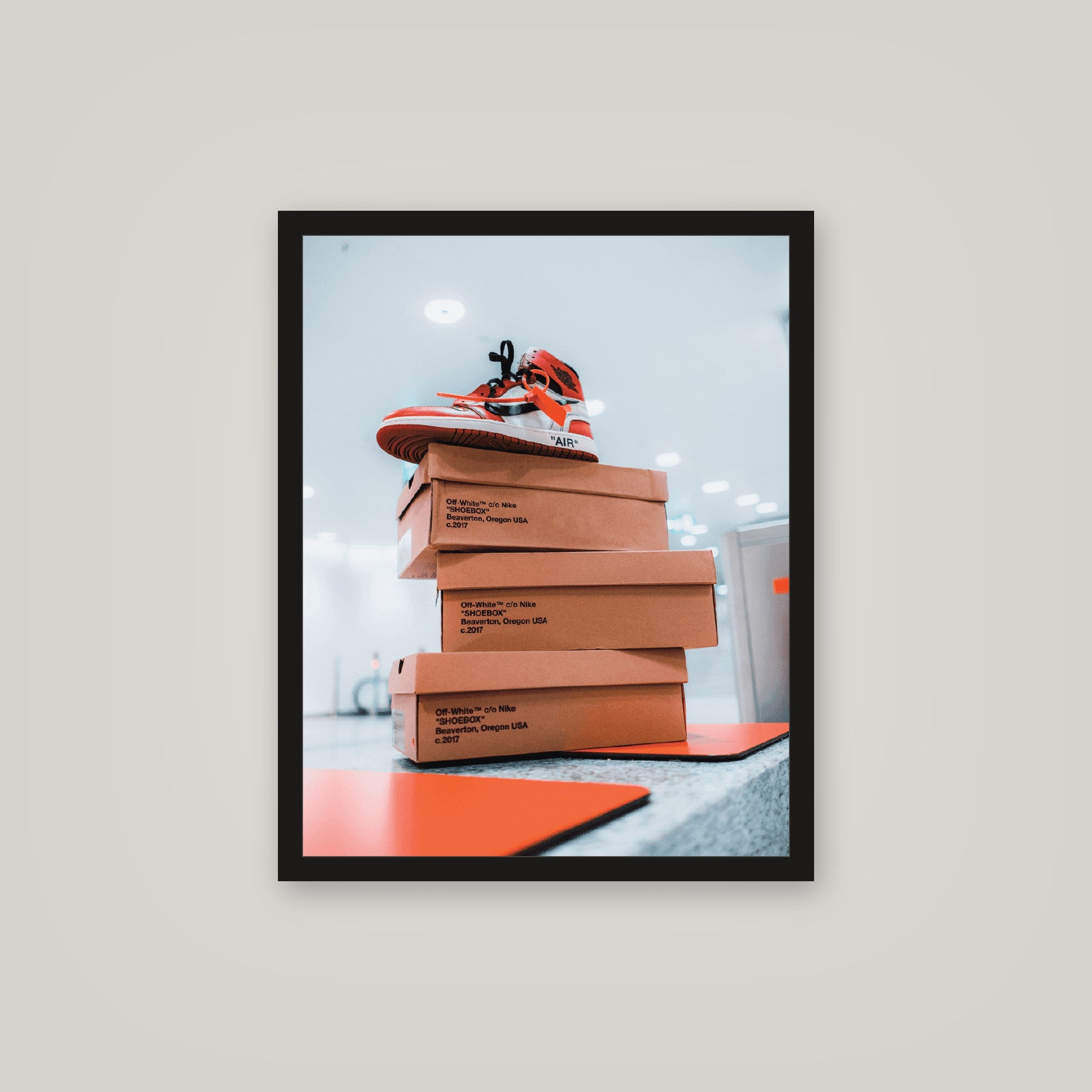 [auto-mockup] SITTING SHOES POSTER - 16 x 20in.