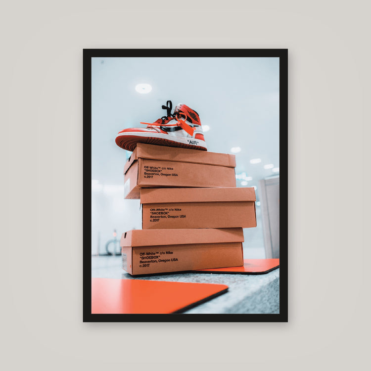 [auto-mockup] SITTING SHOES POSTER - 18 x 24in.