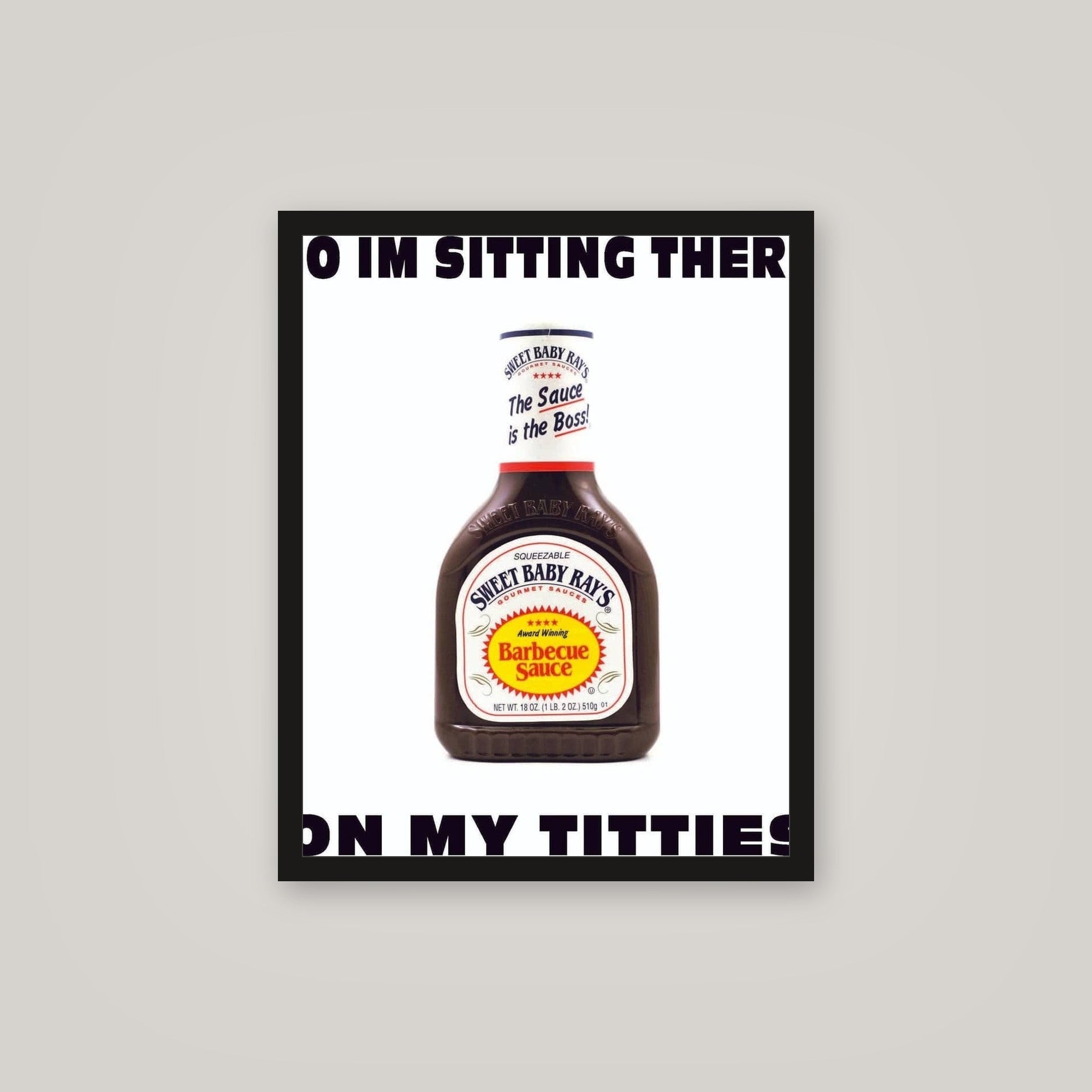[auto-mockup] SITTING THERE POSTER - 16 x 20 in.
