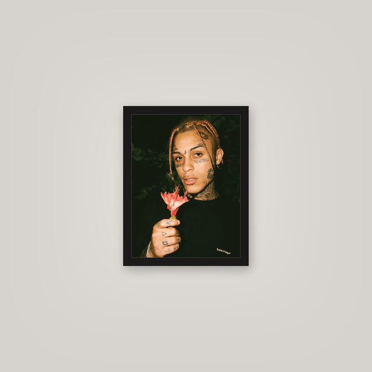 [auto-mockup] SKIES RED FLOWER POSTER - 11 x 14in.
