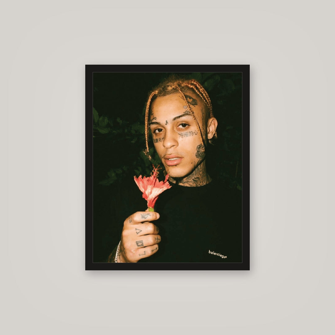 [auto-mockup] SKIES RED FLOWER POSTER - 16 x 20in.