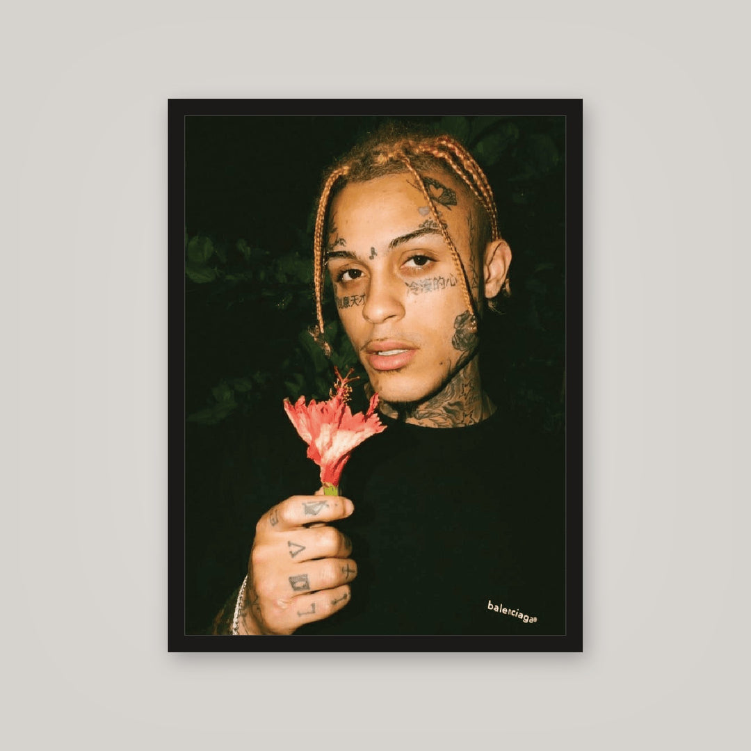 [auto-mockup] SKIES RED FLOWER POSTER - 18 x 24in.