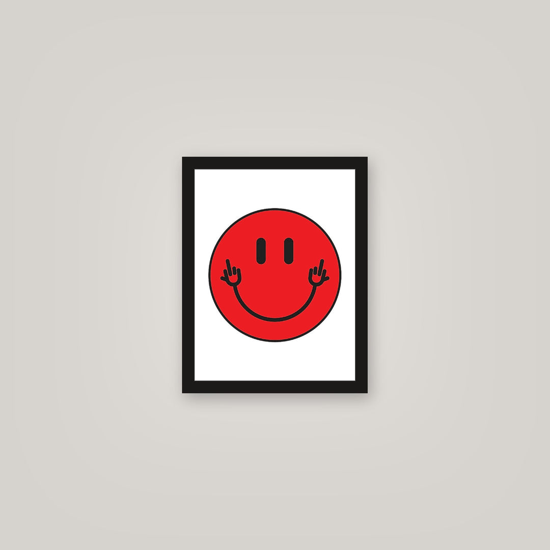 [auto-mockup] SMILEY POSTER IN MULTIPLE COLORS - 11 x 14in.