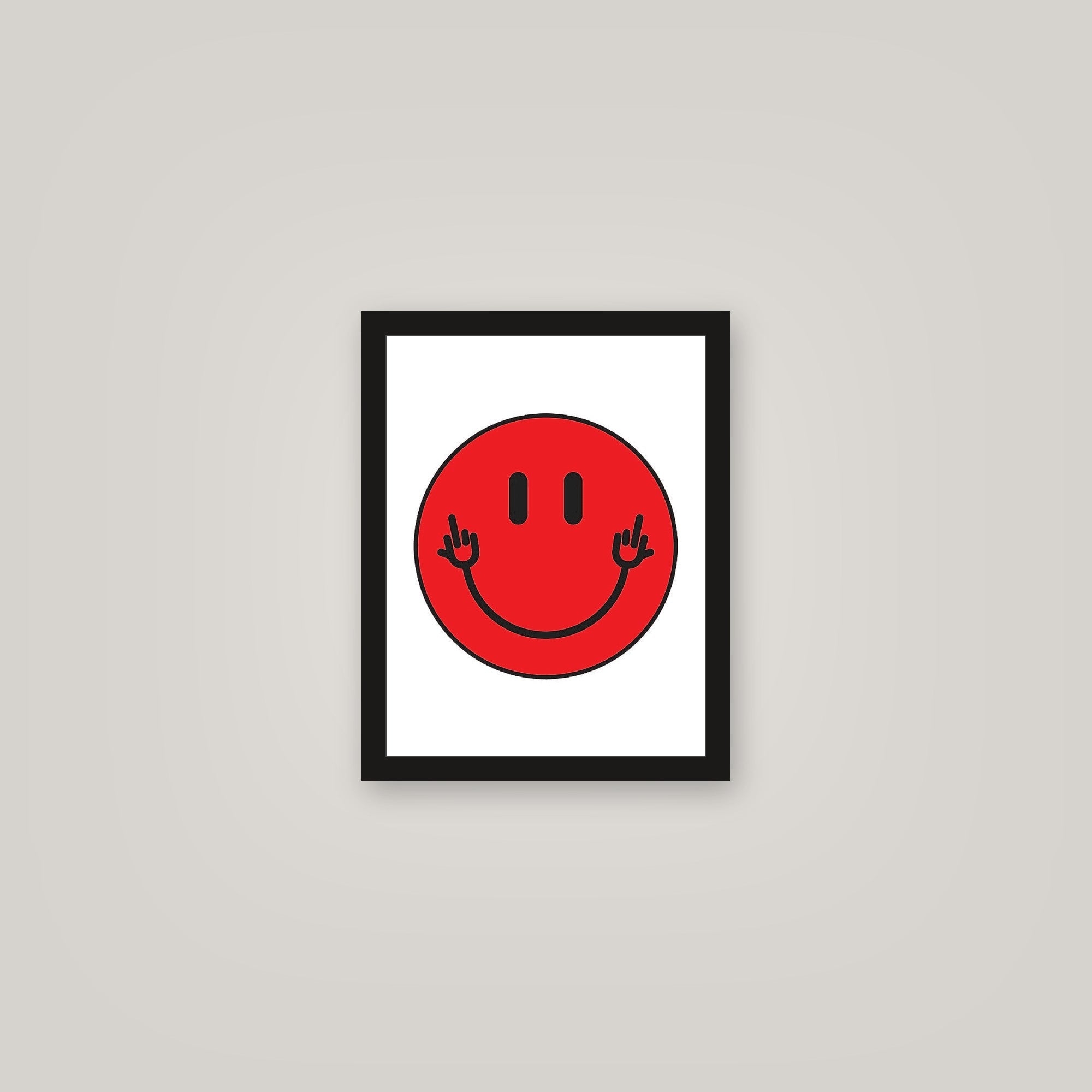 [auto-mockup] SMILEY POSTER IN MULTIPLE COLORS - 11 x 14in.