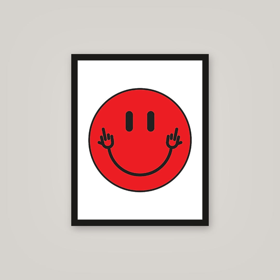 [auto-mockup] SMILEY POSTER IN MULTIPLE COLORS - 16 x 20in.