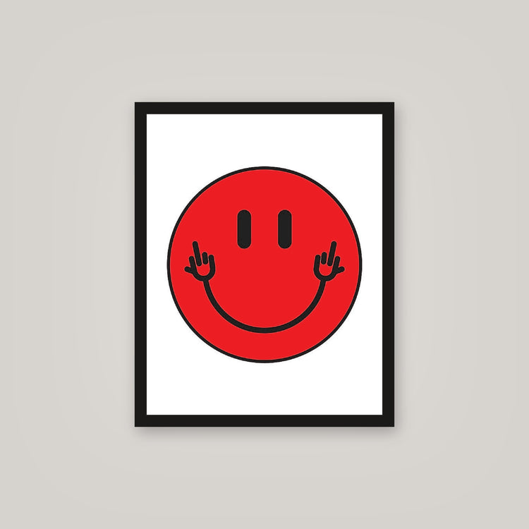 [auto-mockup] SMILEY POSTER IN MULTIPLE COLORS - 16 x 20in.