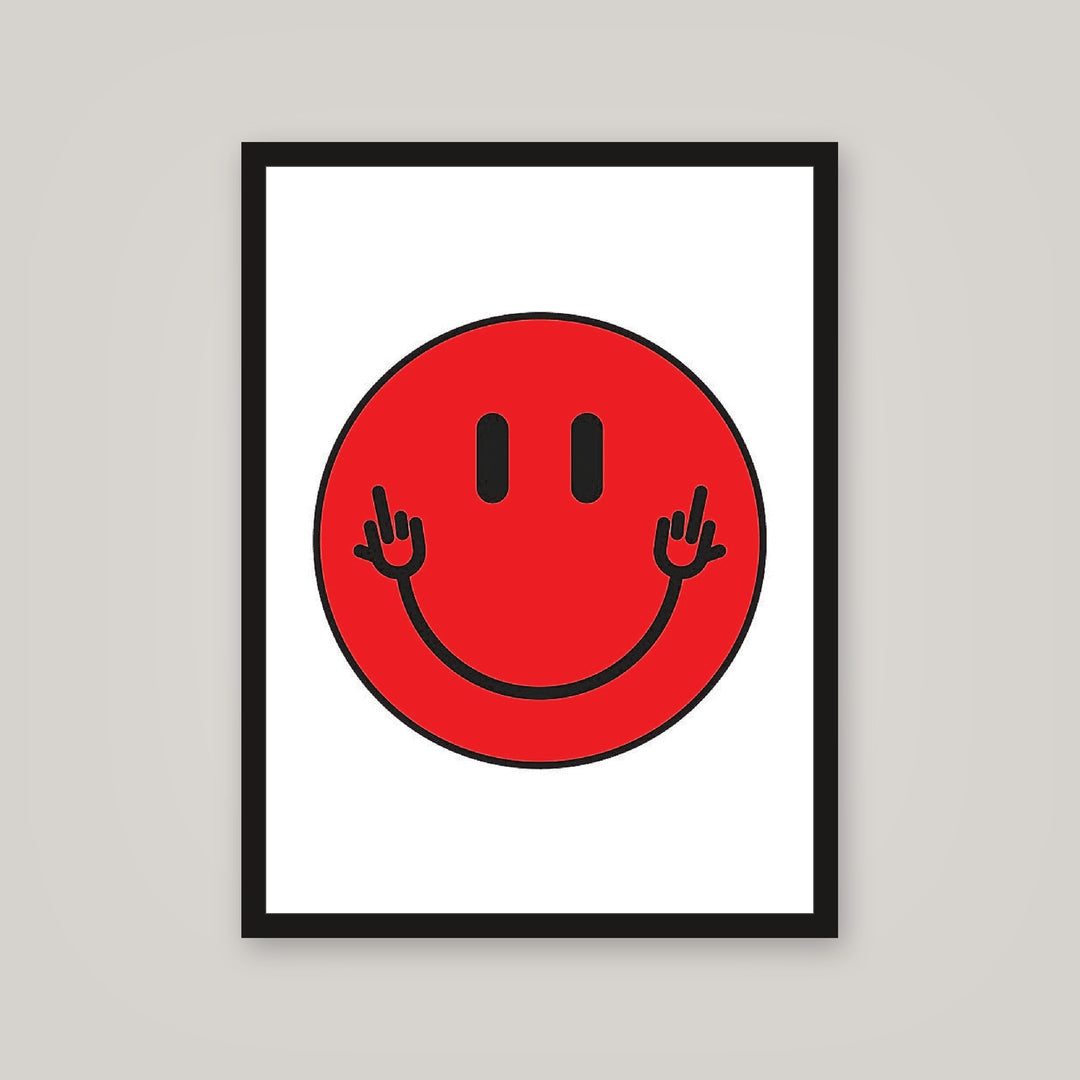 [auto-mockup] SMILEY POSTER IN MULTIPLE COLORS - 18 x 24in.