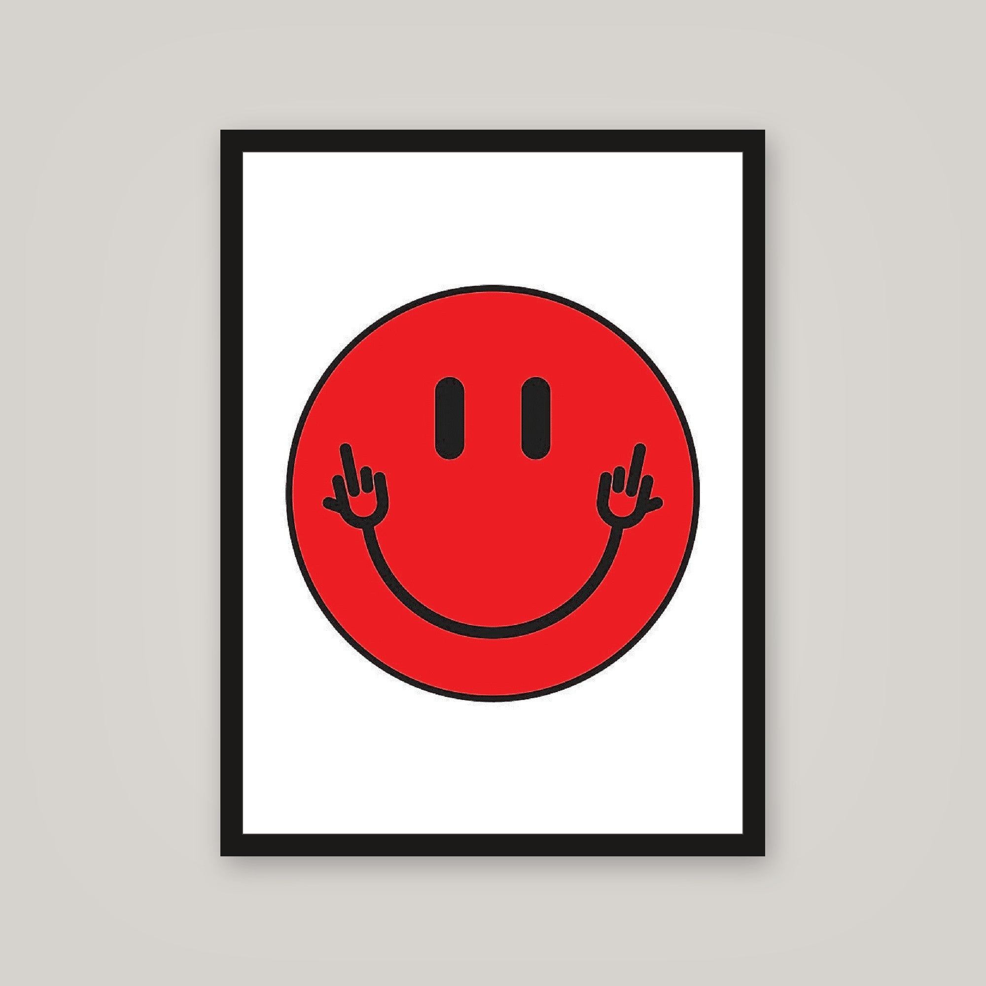 [auto-mockup] SMILEY POSTER IN MULTIPLE COLORS - 18 x 24in.