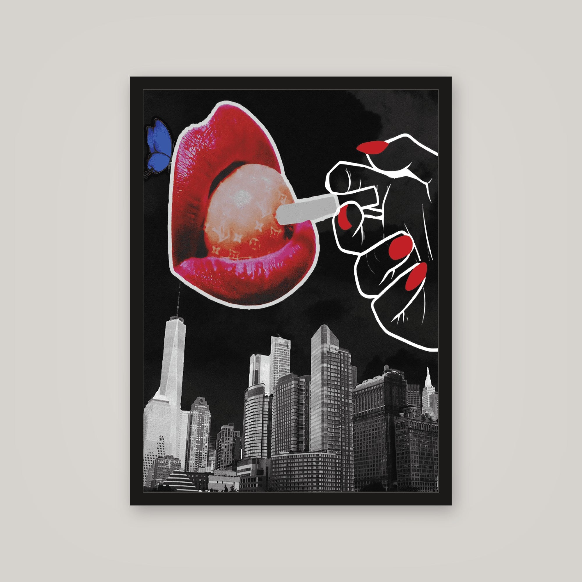 [auto-mockup] SMOKE CITY POSTER - 18 x 24in.