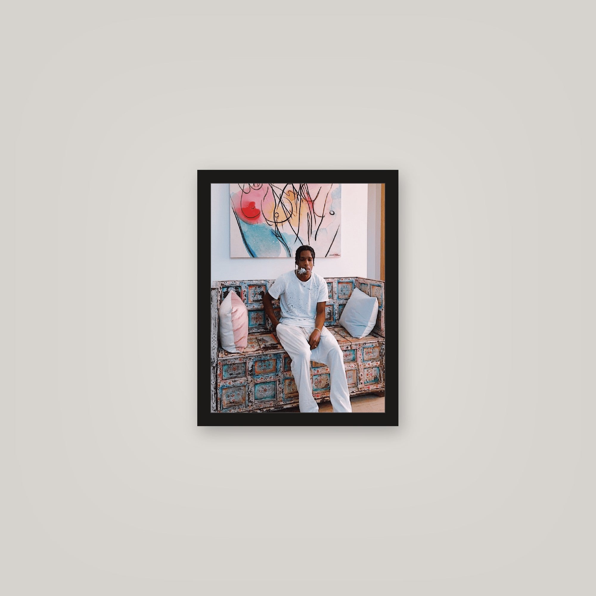 [auto-mockup] SMOKIN' ROCKY POSTER - 11 x 14in.