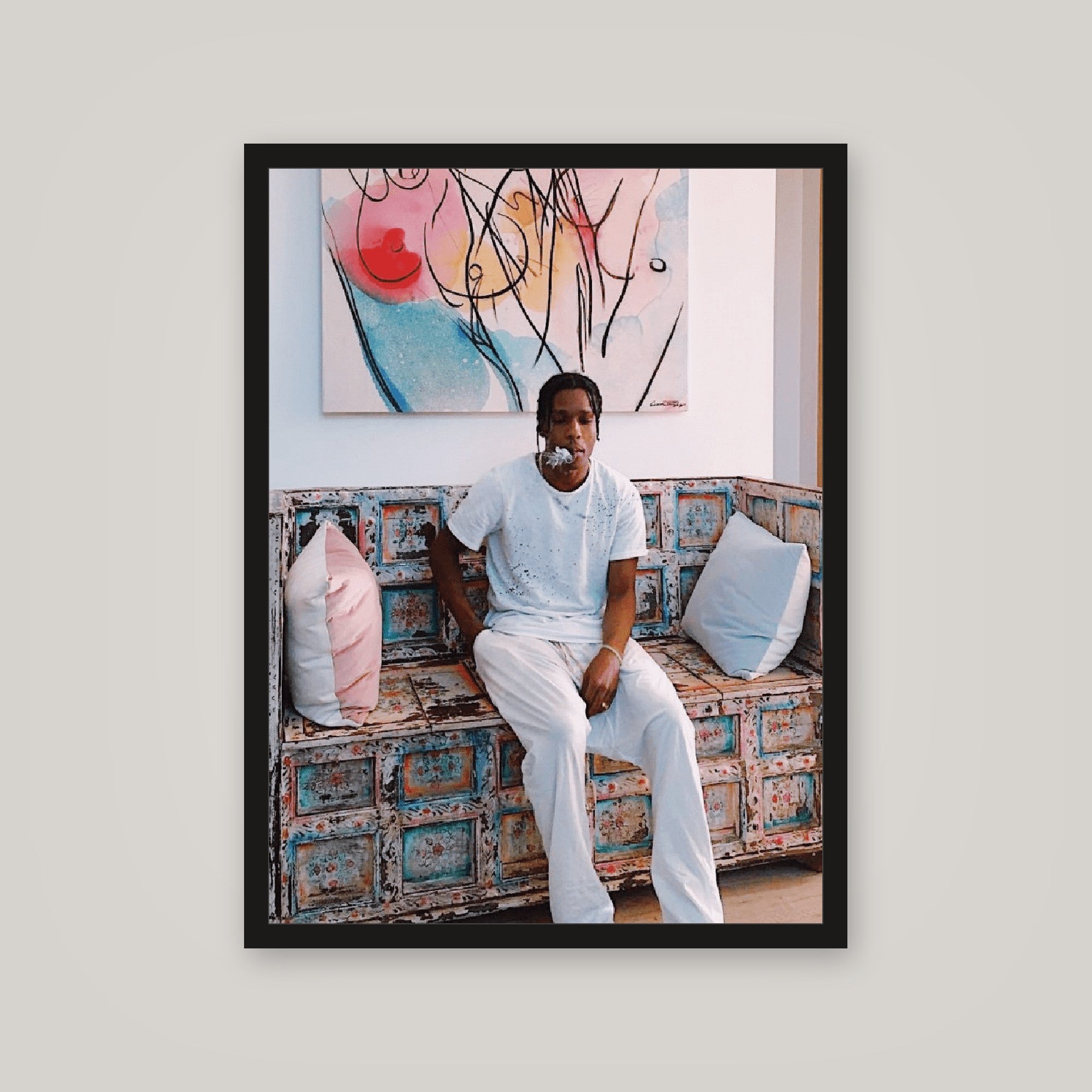 [auto-mockup] SMOKIN' ROCKY POSTER - 18 x 24in.