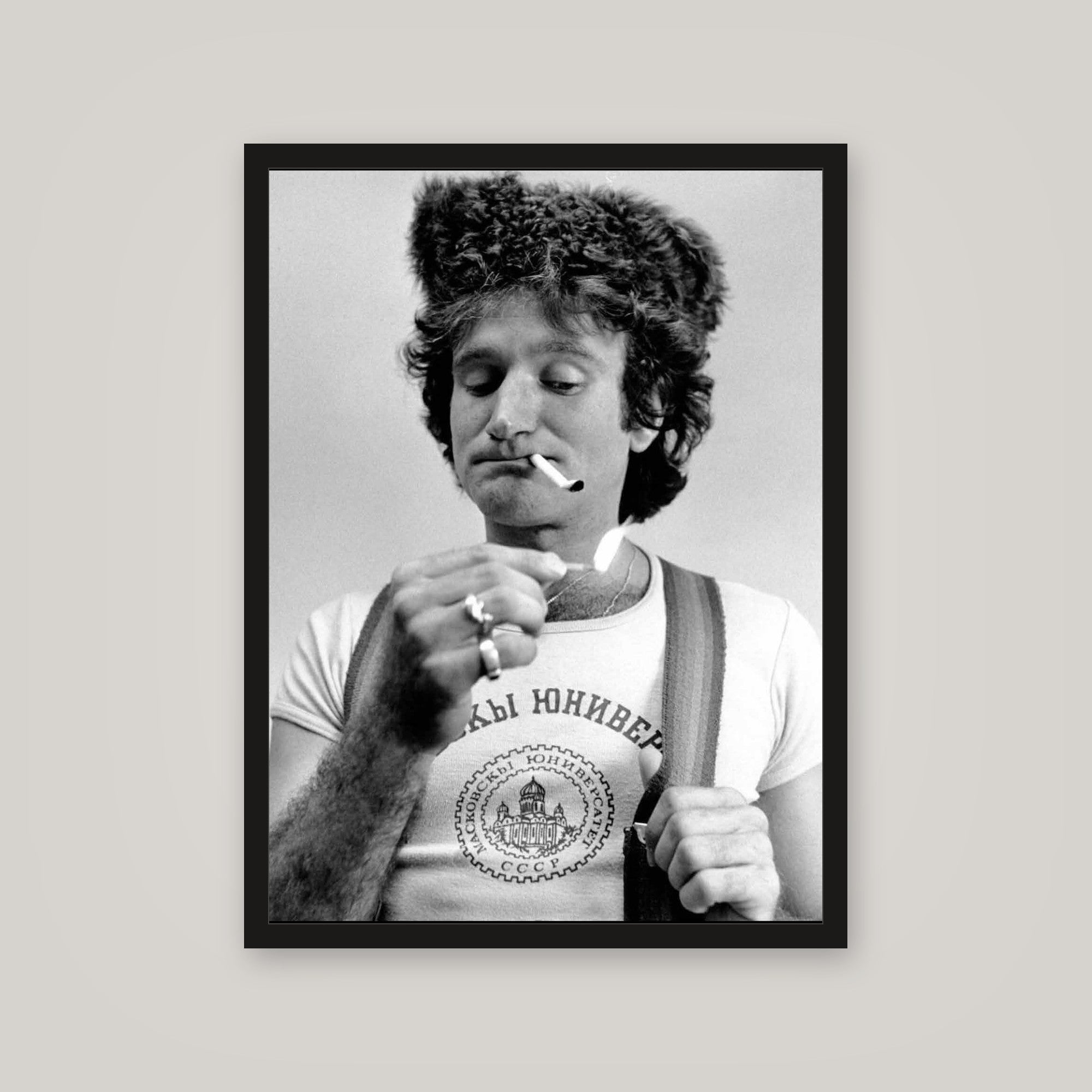 [auto-mockup] SMOKING ROBIN POSTER - 18 x 24in.