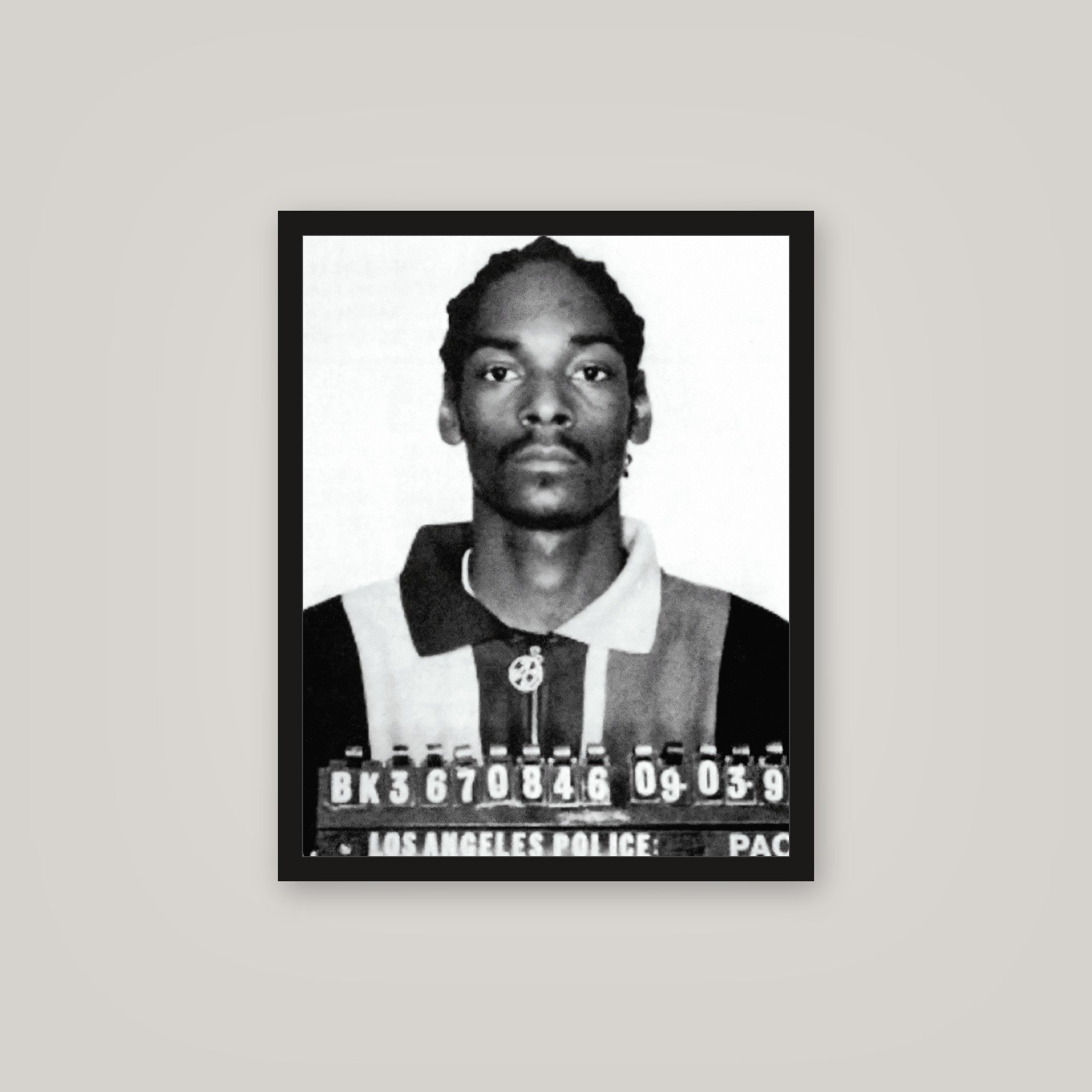 [auto-mockup] SNOOP MUGSHOT POSTER - 16 x 20in.