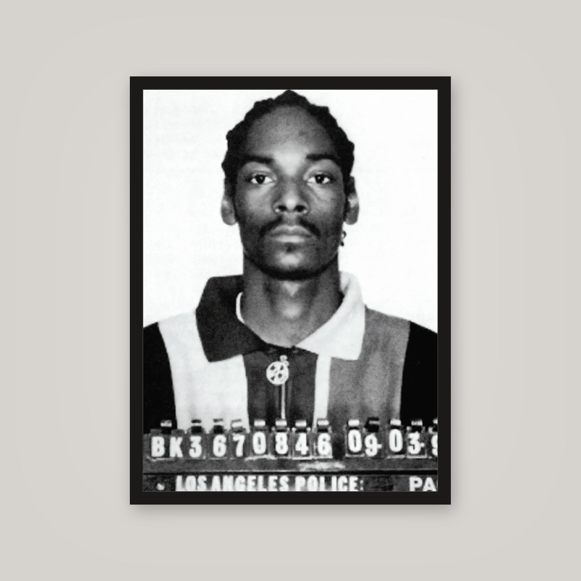 [auto-mockup] SNOOP MUGSHOT POSTER - 18 x 24in.