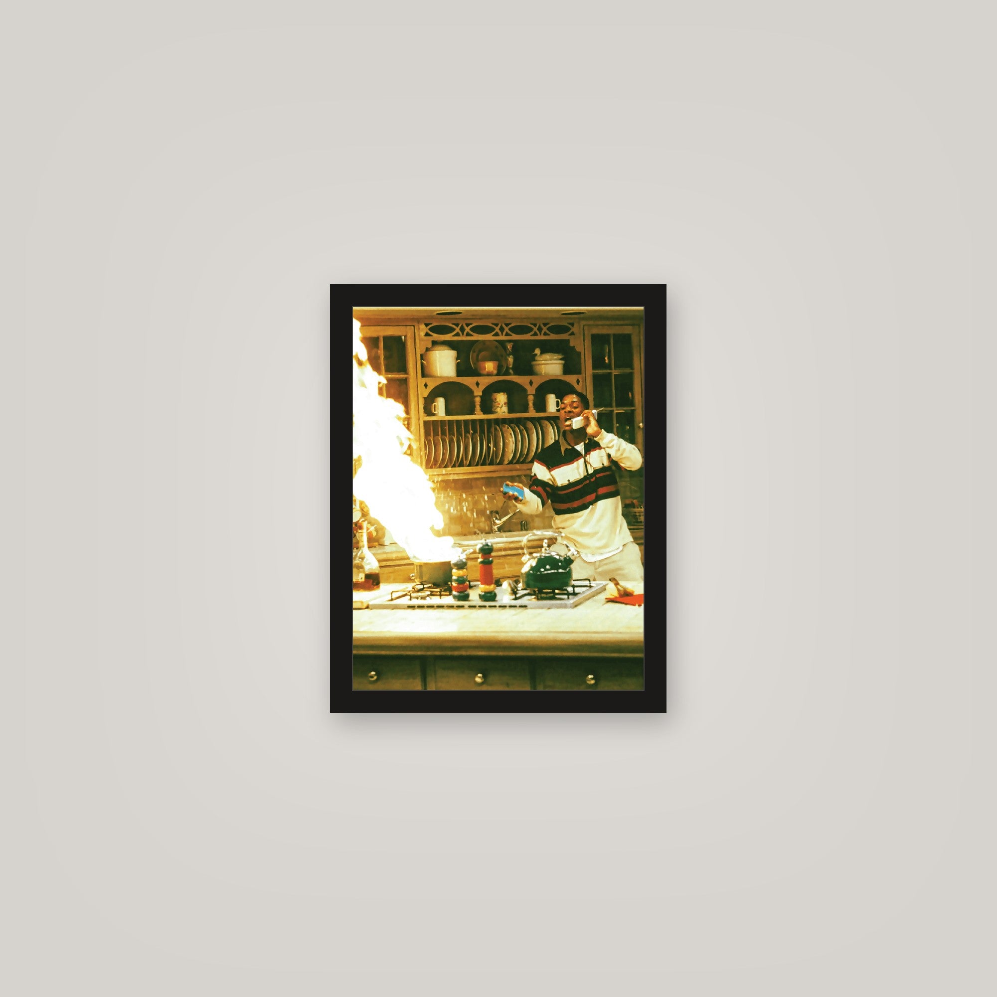 [auto-mockup] SOMETHINGS BURNING POSTER - 11 x 14in.