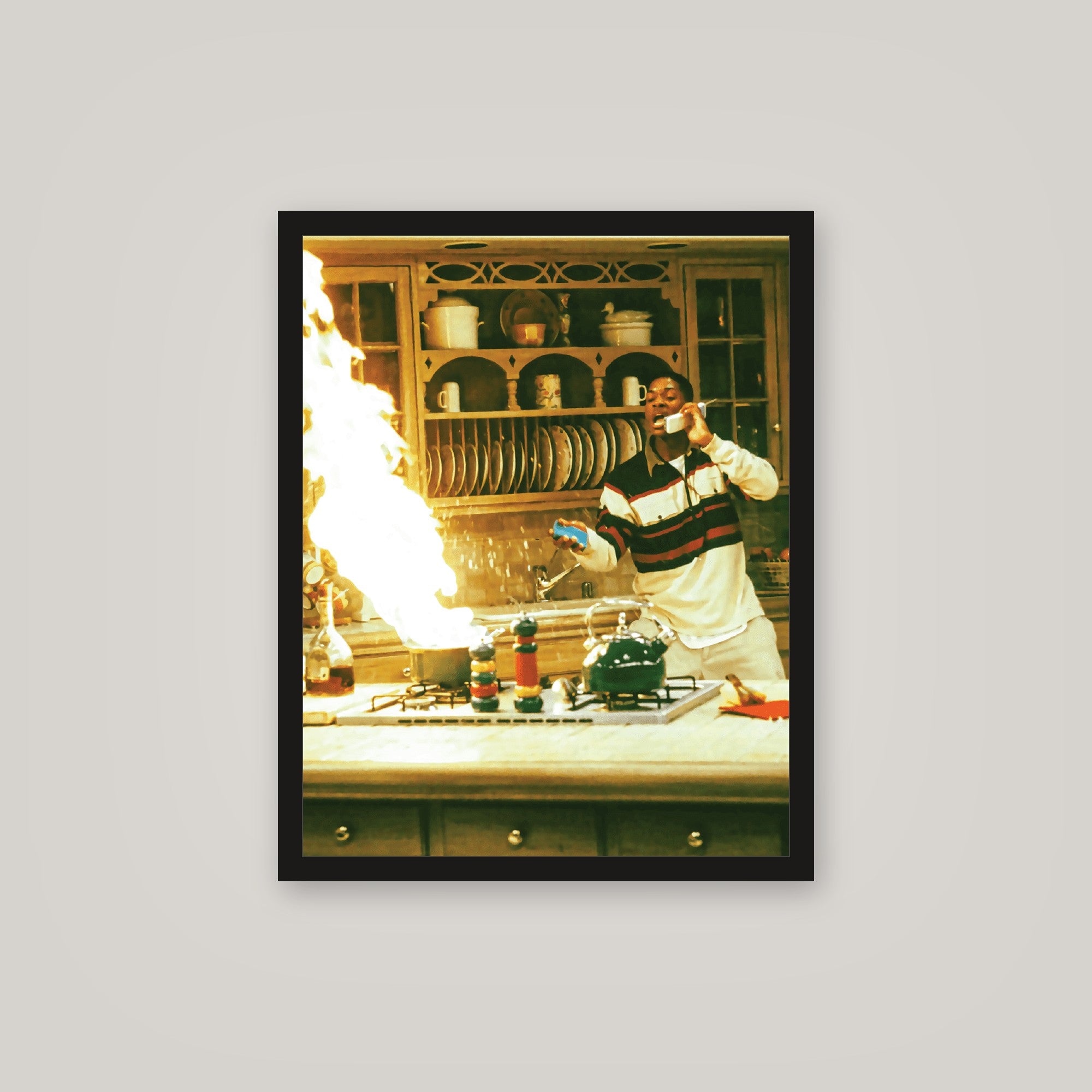 [auto-mockup] SOMETHINGS BURNING POSTER - 16 x 20in.