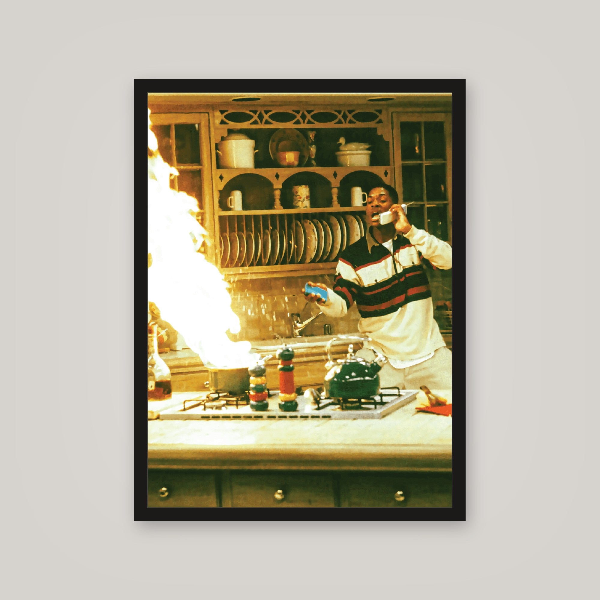[auto-mockup] SOMETHINGS BURNING POSTER - 18 x 24in.