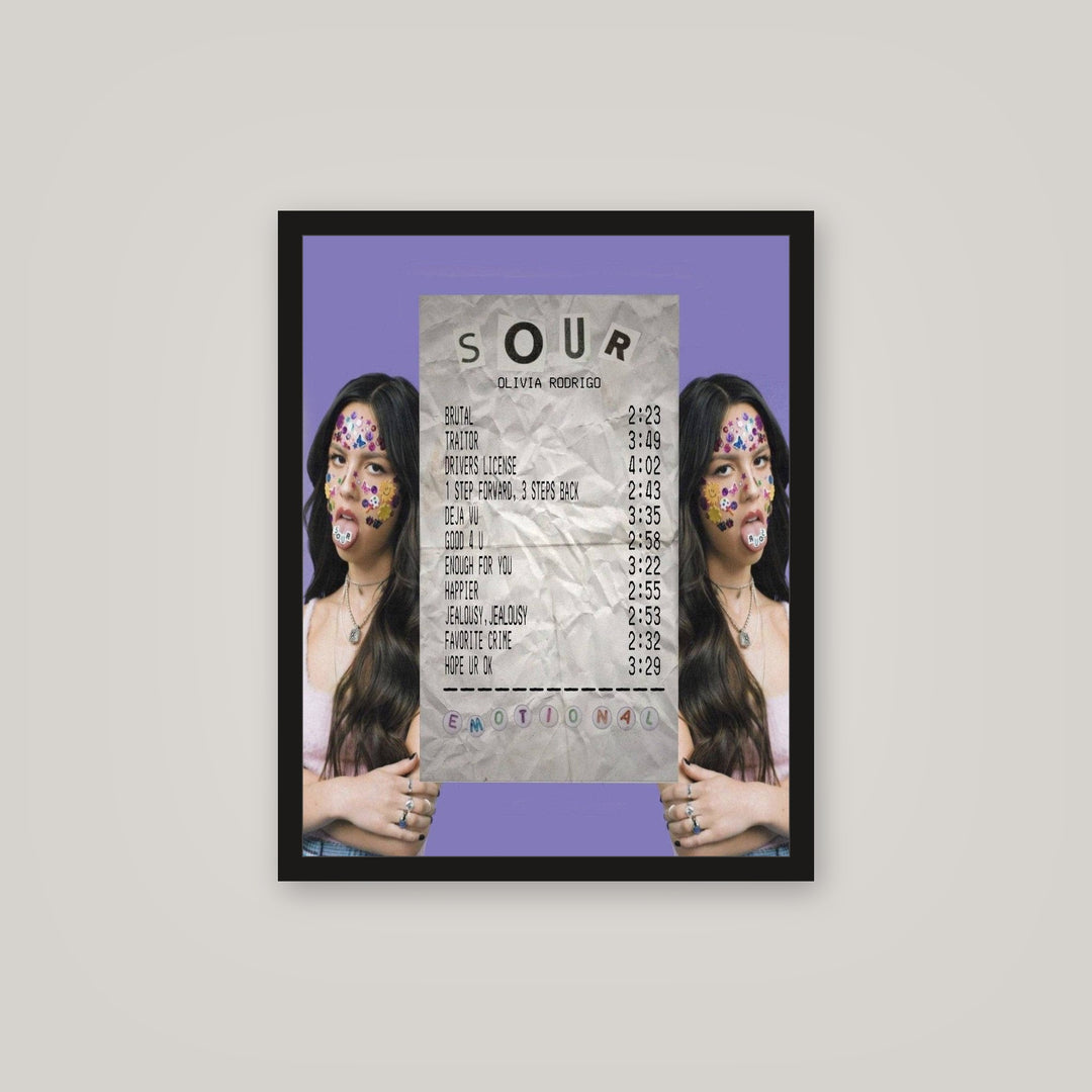 [auto-mockup] SOUR RECEIPT POSTER - 16 x 20 in.