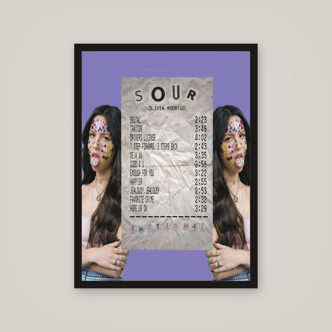 [auto-mockup] SOUR RECEIPT POSTER - 18 x 24 in
