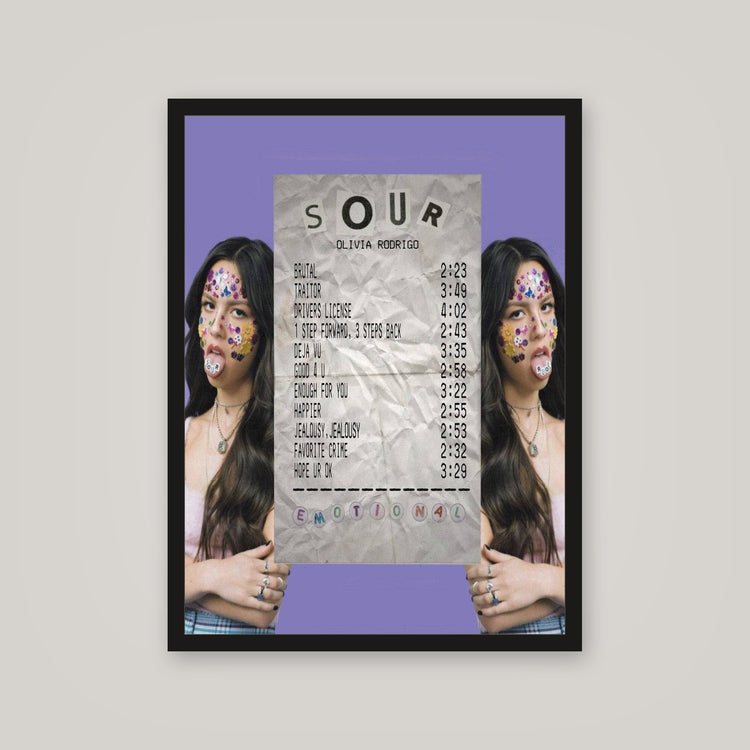 [auto-mockup] SOUR RECEIPT POSTER - 18 x 24 in