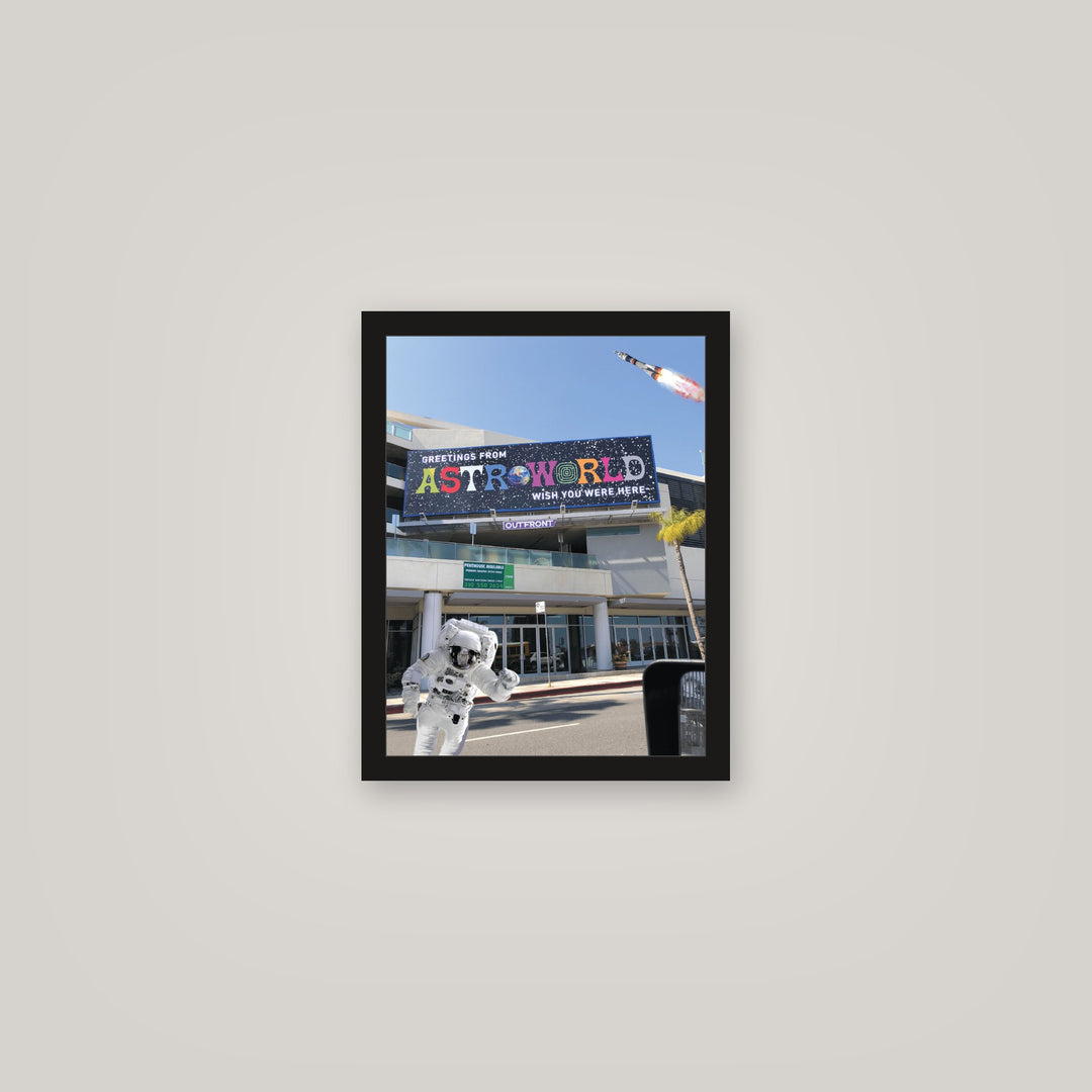 [auto-mockup] SPACE OUTFRONT POSTER - 11 x 14in.
