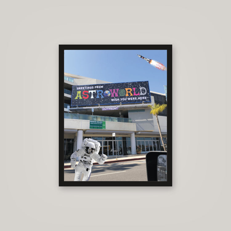 [auto-mockup] SPACE OUTFRONT POSTER - 16 x 20in.