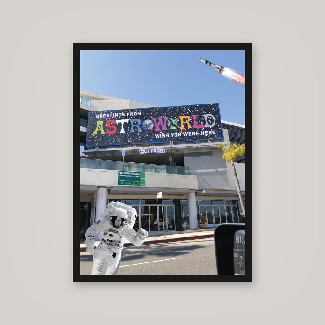 [auto-mockup] SPACE OUTFRONT POSTER - 18 x 24in.