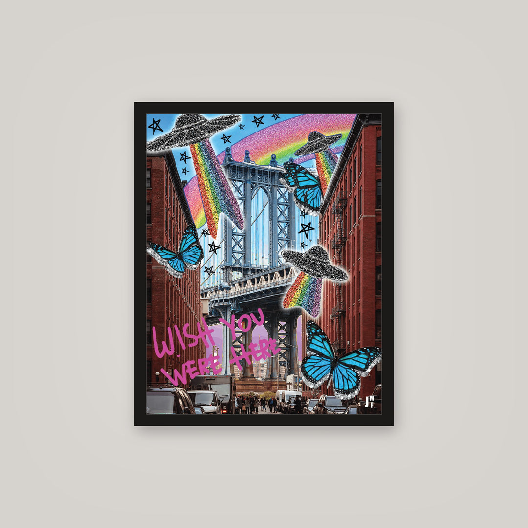 [auto-mockup] SPACESHIP CITY POSTER - 16 x 20in.