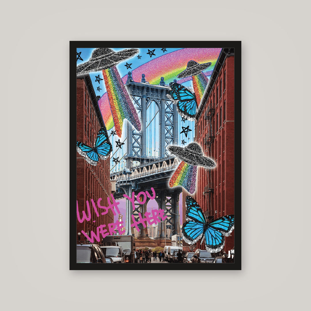 [auto-mockup] SPACESHIP CITY POSTER - 18 x 24in.